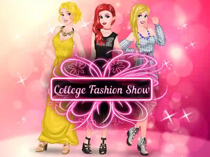 College Fashion Show — free online game