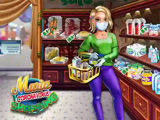 Maria Coronavirus Shopping — free online game
