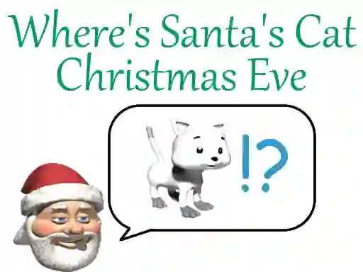 Where's Santa's Cat Christmas Eve — free online game