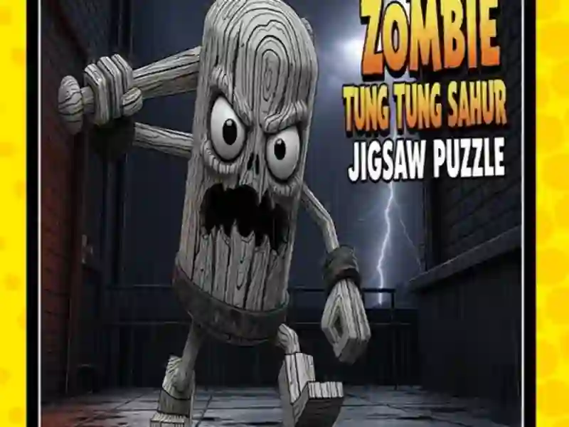 Zombie Tung Tung Sahur Jigsaw Puzzle – tasuta veebimäng