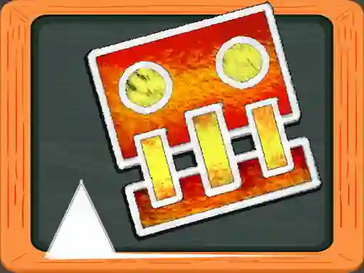 Geometry Dash Blackboard — free online game