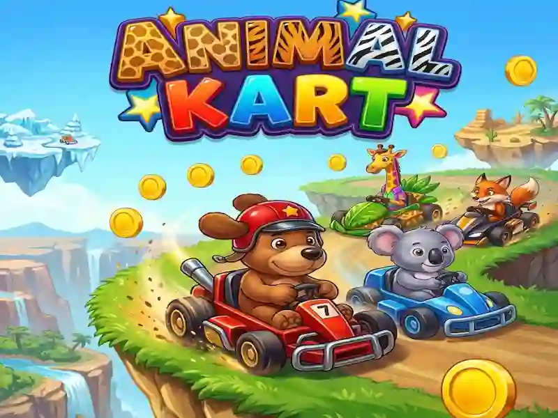 Animal Kart — gratis onlinespel