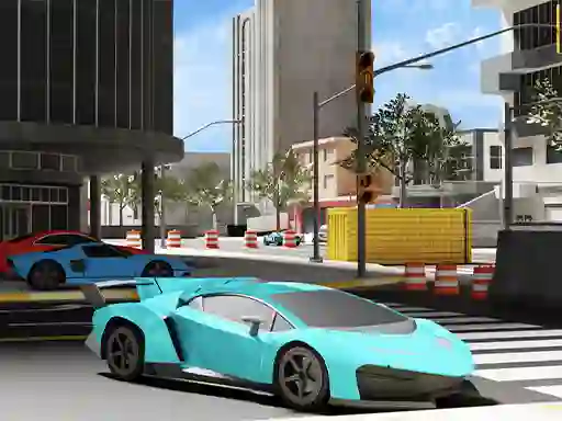 Extreme Car Driving Parking — free online game