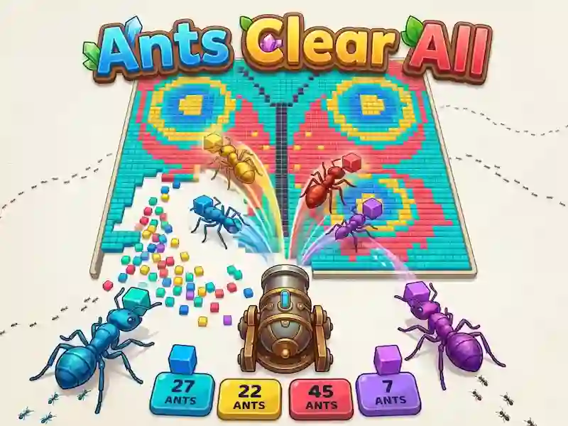 Ants Clear All — безкоштовна онлайн гра