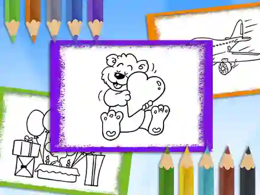 Cartoon Coloring Book — free online game