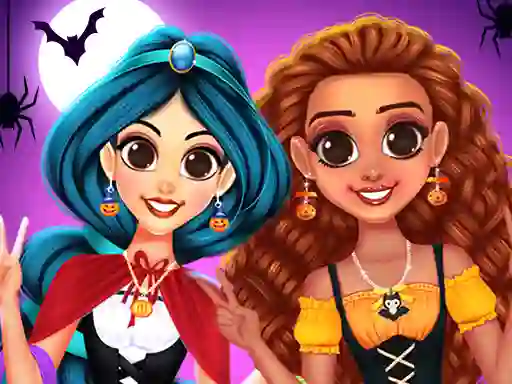 BFFs Happy Halloween Party — free online game
