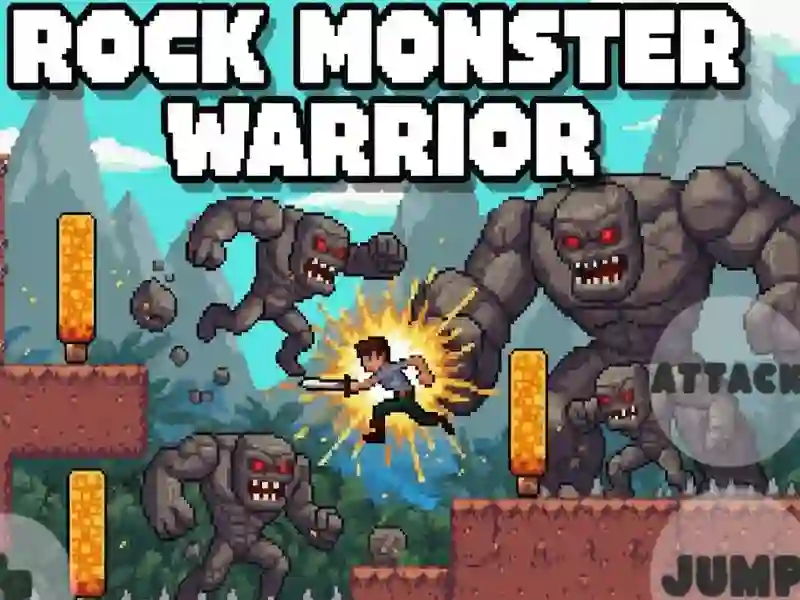 Rock Monster Warrior — jogo online grátis
