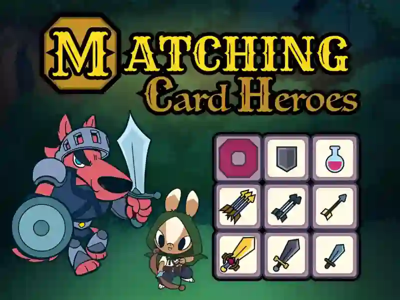 Matching Card Heroes — free online game