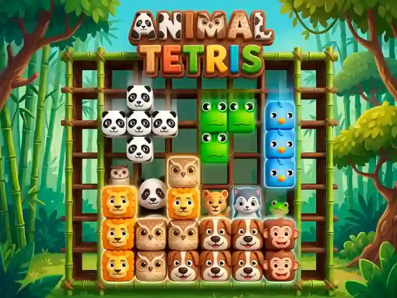 Animal Tetris — free online game