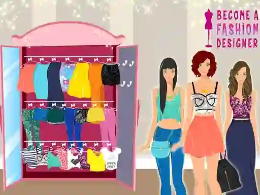 Trò chơi Become a Fashion Designer trực tuyến