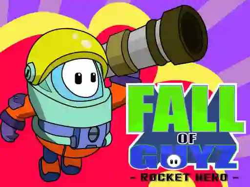 Fall Guys Rocket Hero — free online game