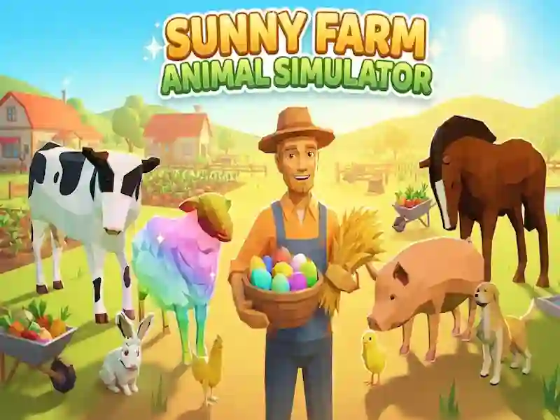 Sunny Farm Animal Simulator — free online game