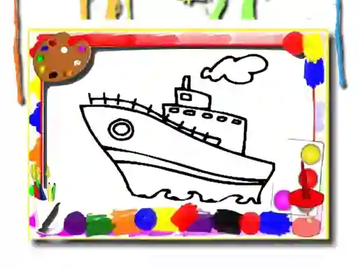 Back To School: Cartoon Coloring Time — free online game