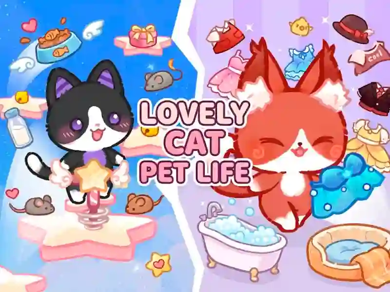 Lovely Cat Pet Life — free online game