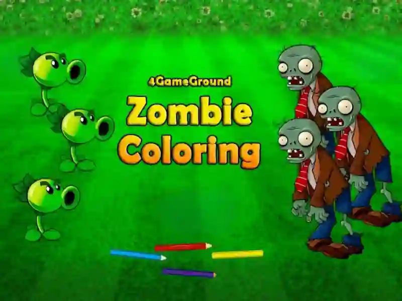 4GameGround Zombie Coloring