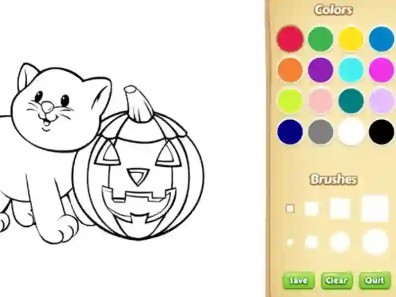 Halloween Coloring Book – tasuta veebimäng