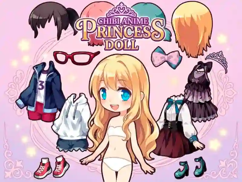 Trò chơi Chibi Anime Princess Doll trực tuyến