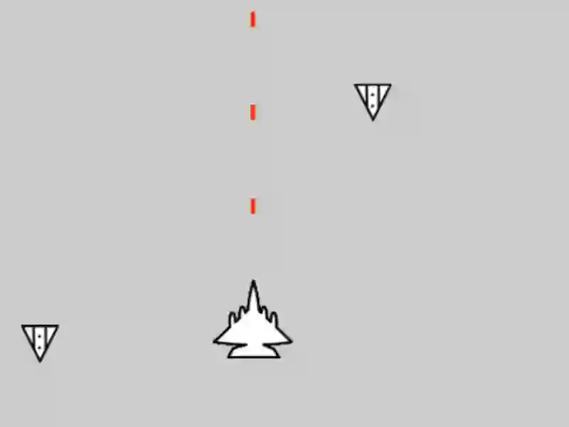 Minimalist Air Battle — free online game