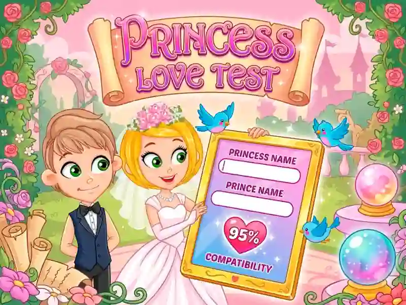 Princess Love Test — jogo online grátis