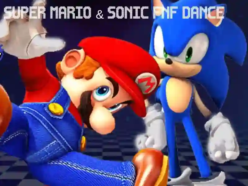 Super Mario & Sonic FNF Dance
