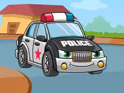 Police Cars Jigsaw — free online game