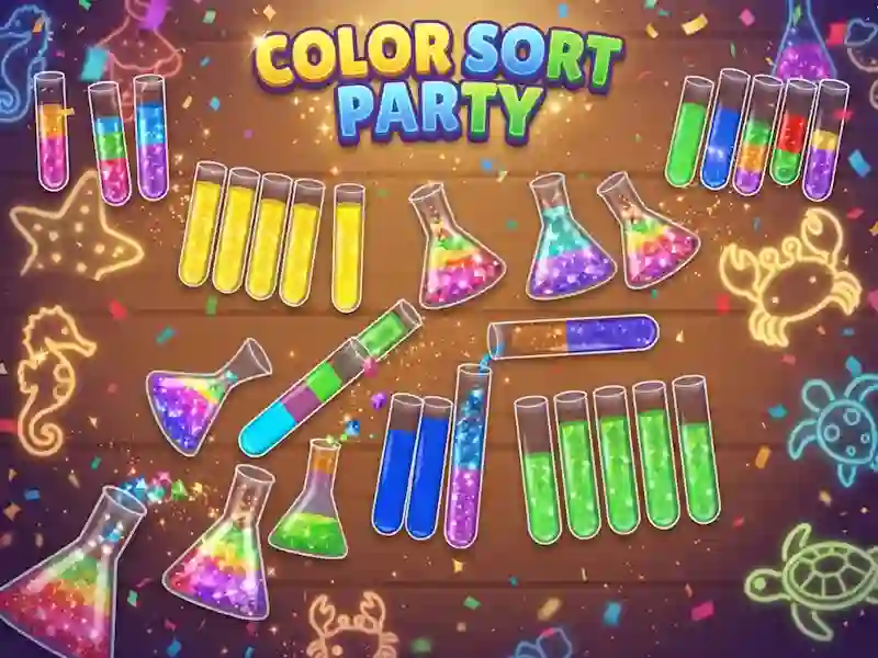 Color Sort Party — libreng online na laro
