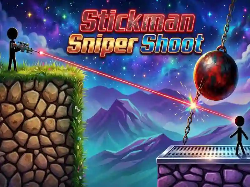 Гаме Stickman Sniper Shoot онлајн