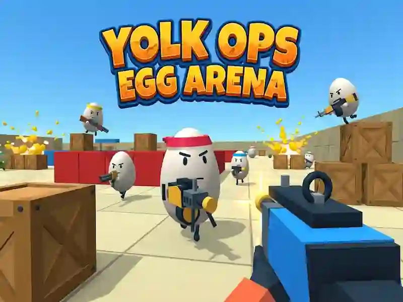 თამაში Yolk Ops Egg Arena ონლაინ