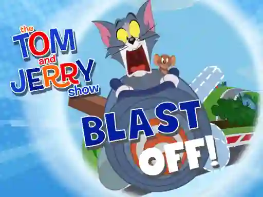 Cluiche The Tom and Jerry Show Blast off! ar líne