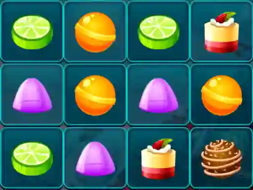 New Year Puddings Match — free online game
