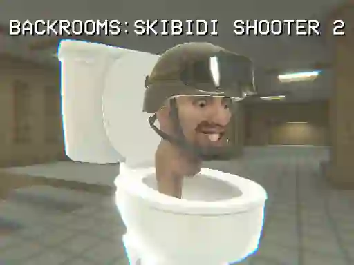 Backrooms: Skibidi Shooter 2 — free online game