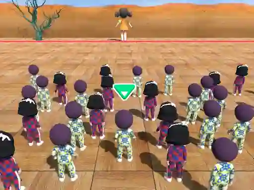Squid Game Real Vs Barca — free online game