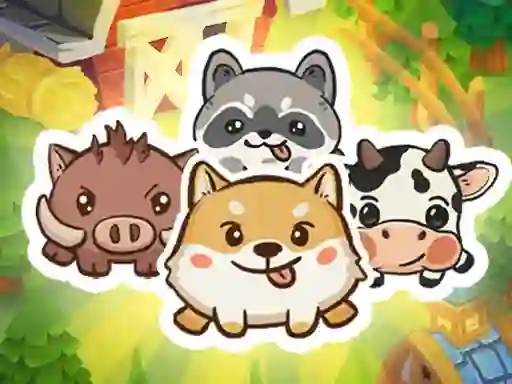 Animal Sort Cute Game Puzzle — free online game