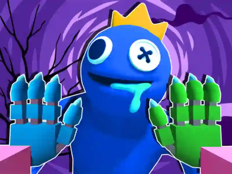 Rainbow Monster Playtime 3D — free online game