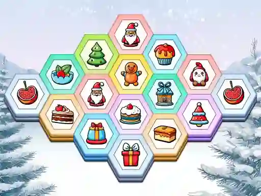 Permainan Holiday Hex Sort talian