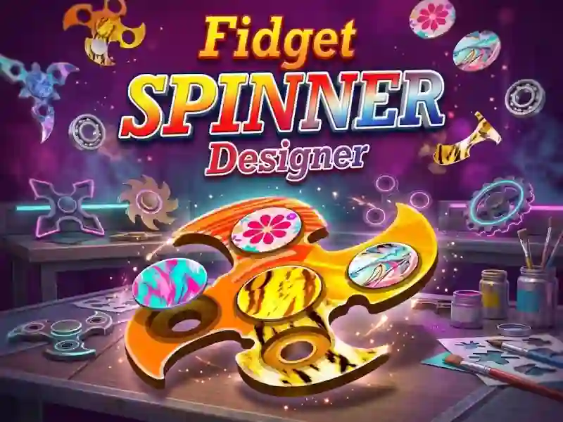 Fidget Spinner Designer — لعبة مجانية اون لاين