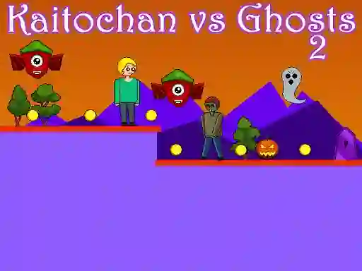 Kaitochan vs Ghosts 2 — free online game