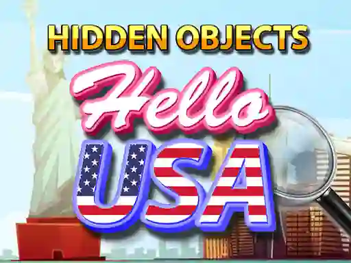 Hidden Objects Hello USA — free online game