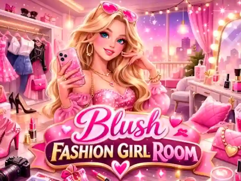 Blush Fashion Girl Room – tasuta veebimäng