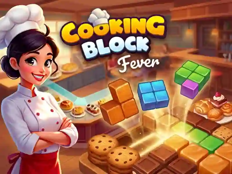 Cooking Block Fever — 免費線上遊戲