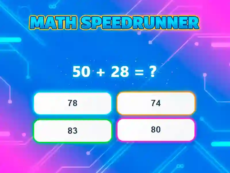 Math Speedrunner — darmowa gra online