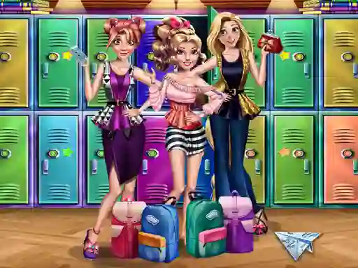 Princess Back To School — free online game