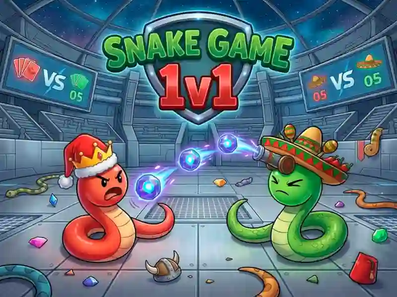 Snake Game 1v1 — безкоштовна онлайн гра