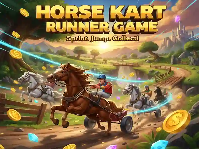 Horse Kart Runner Game — free online game