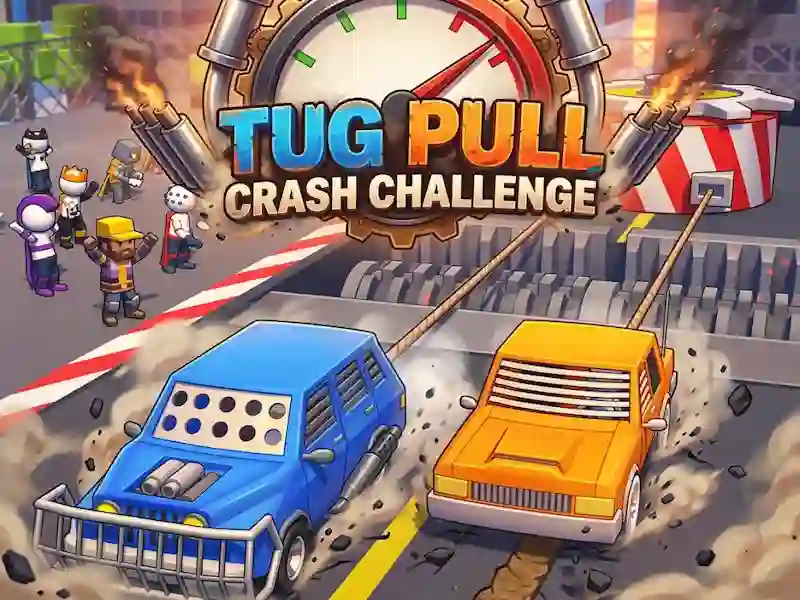 Tug Pull Crash Challenge — لعبة مجانية اون لاين