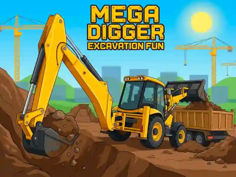 Jwèt Mega Digger - Excavation Fun sou entènèt