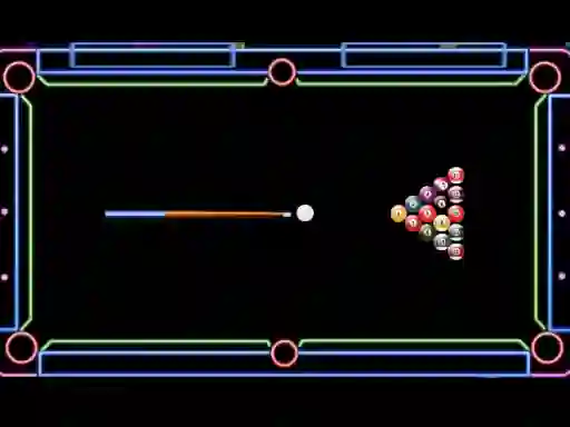 Hra Billiard Neon