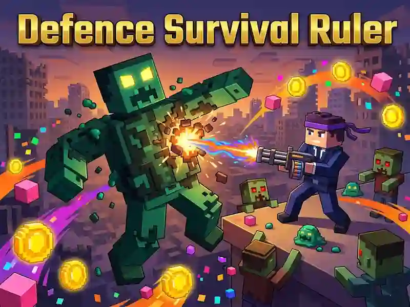 Defence Survival Ruler — free online game