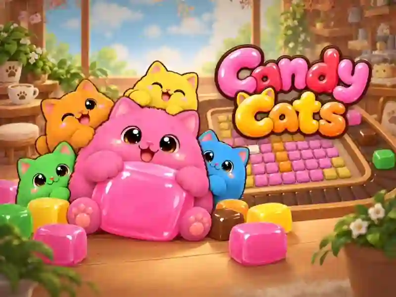 Gêm Candy Cats ar-lein