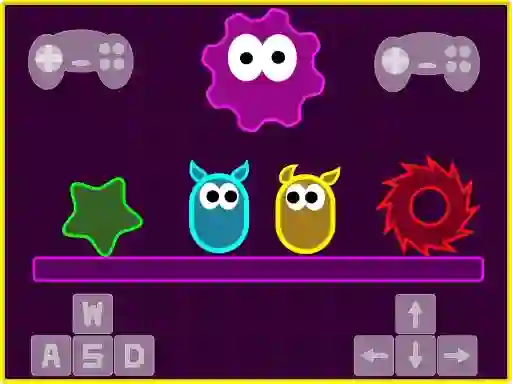 Neon Slimes — free online game